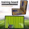 1 Stück Fußball Basketball Taktiktafel Faltbar Abwischbar Trainer Tafel Trainingsausrüstung