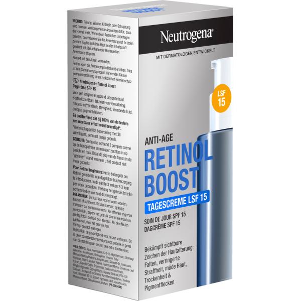 Neutrogena Day Cream Retinol Boost SPF 15 50ml