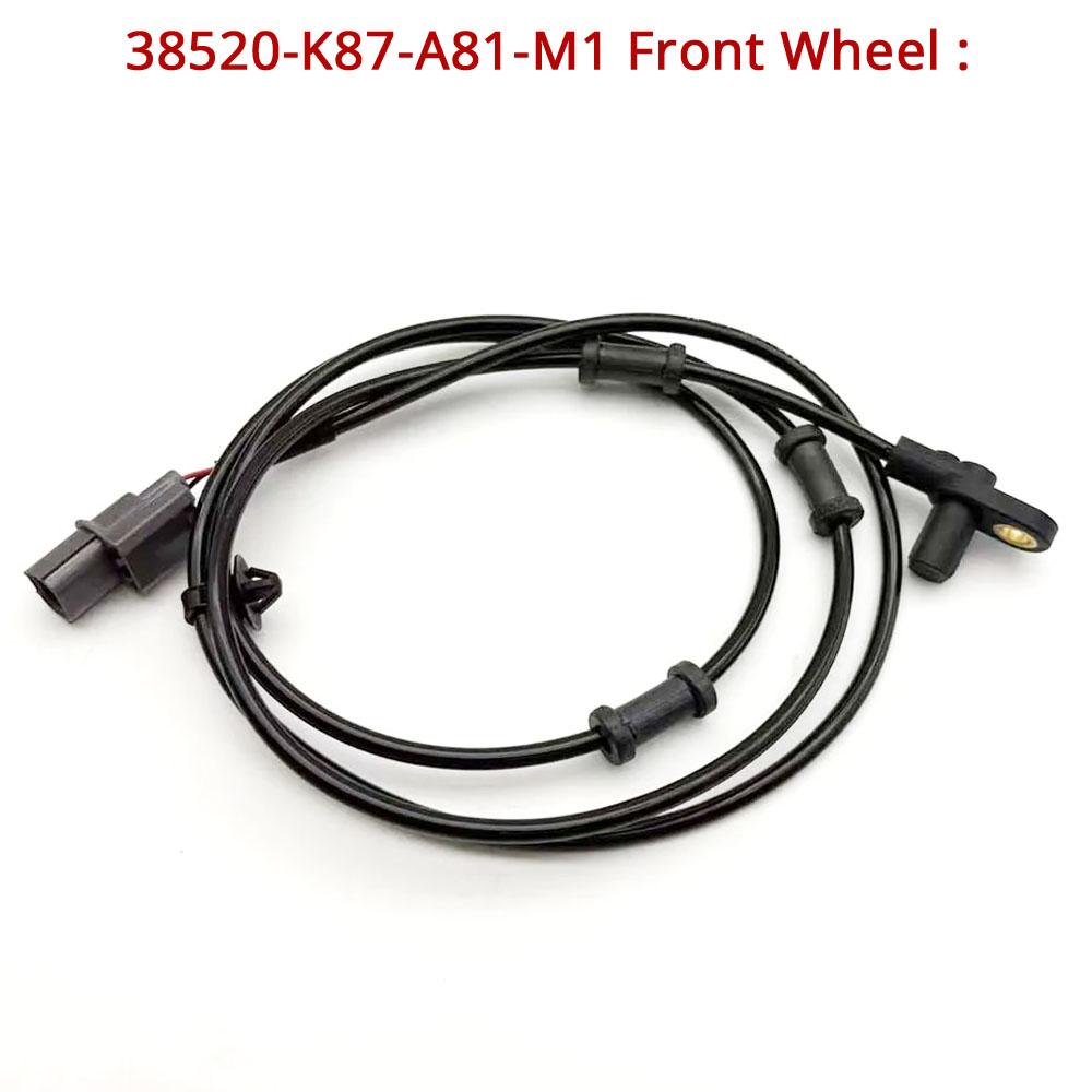Fits for Honda CB400X/F 400R 500X/F Motorcycle / 38520-K87-A81-M1 Front Wheel / 38510-K87-L51-M1 Rear Wheel ABS Speed Sensor Front Wheel