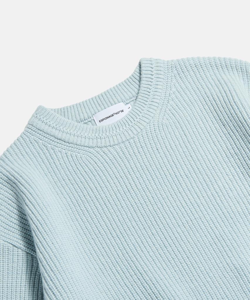 ESPIONAGE Miller Knit Sweater Powder Blue
