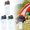 1.5L Clear Drink Bottle Leakproof Travel Kettle New Sports Water Bottle