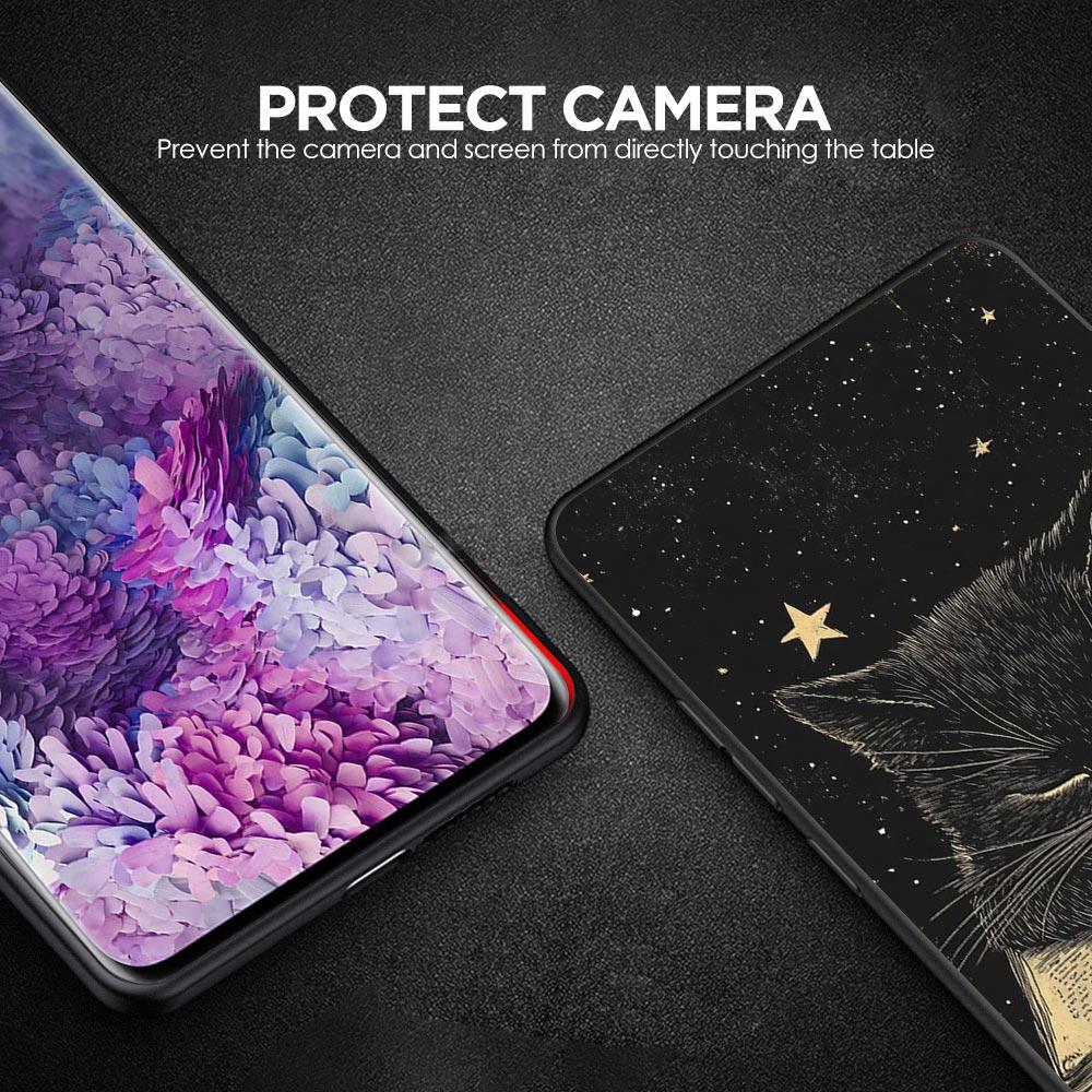 Cartoon Art Phone Case for Samsung Galaxy A55 A35 A17 A07 A15 A13 A25 A51 A71 A72 A73 A32 A52 A52S A41 5G Soft TPU Shell Fundas
