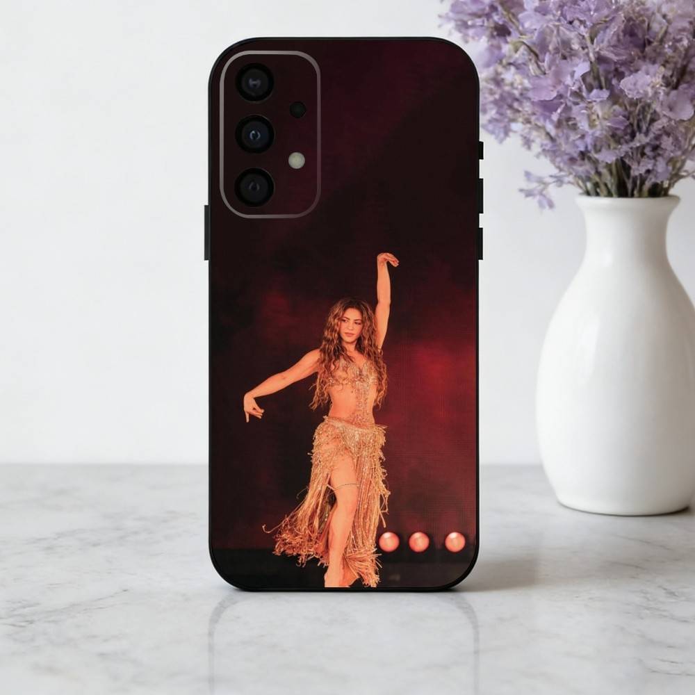 

Popular S-Shakira-A Phone Case For Samsung Galaxy A73,A72,A71,A70,A53,A52,A51,Soft Silicone Black Cover Samsung a72