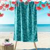 Dog Paw Bone Pattern Design Towel Beach Towel Quick-drying for Travel Outdoor Sports Jogging Beach and Swimming