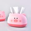 1Pcs Storage Box Napkin Holder Pig Bear Wet Wipes Case Dispenser Household Tissue Box