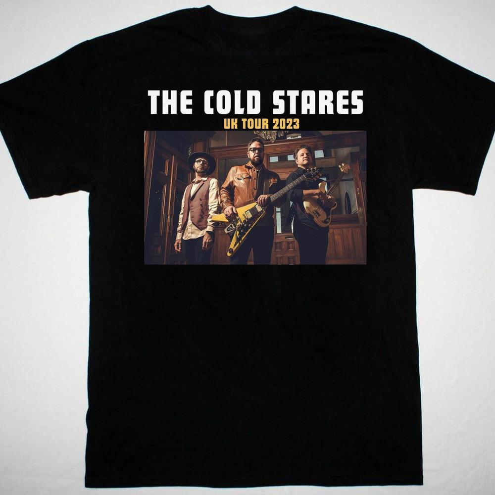 The Cold Stares rock band Tour black T-shirt Unisex S to 5Xl Unisex T-Shirt S