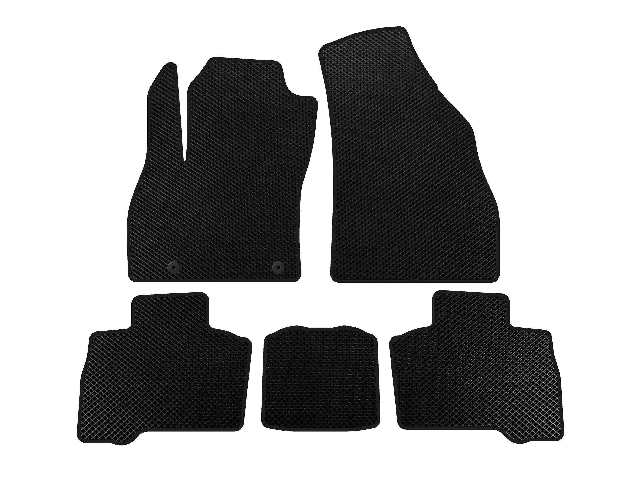 

EVA mats (for Qubo, 2016-2025, Black) for Fiat Fiorino/Qubo