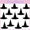 Halloween Hexenhut Papier Hängedekorationen Für Party Szene Deko Set Mit 12