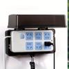 1pc Durable Waterproof Extension Cord Cover - Weather-Proof Cable Management Box, Rain-Proof Plug Holder for Garden and Patio (White & Dark Gray)