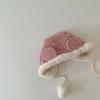 Niedliche Bärenohrmütze Winter Ohrenschutzmütze Weiche Baby Beanie Mütze Kinder