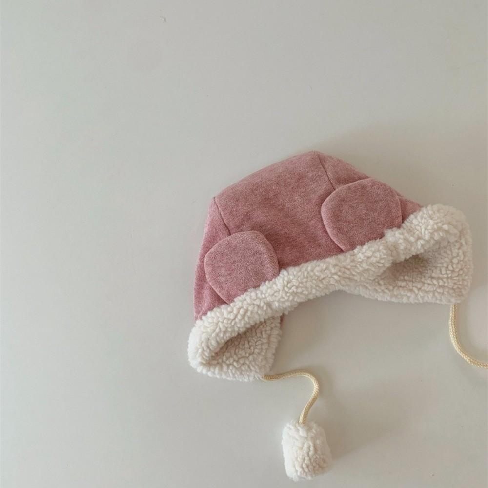 Niedliche Bärenohrmütze Winter Ohrenschutzmütze Weiche Baby Beanie Mütze Kinder