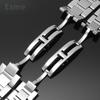 For Cartier Tank Solo Ronde Series Steel Watch Strap Watchchain W5200014 Men's and Women's Flat Interface Watch Band 16-23mm