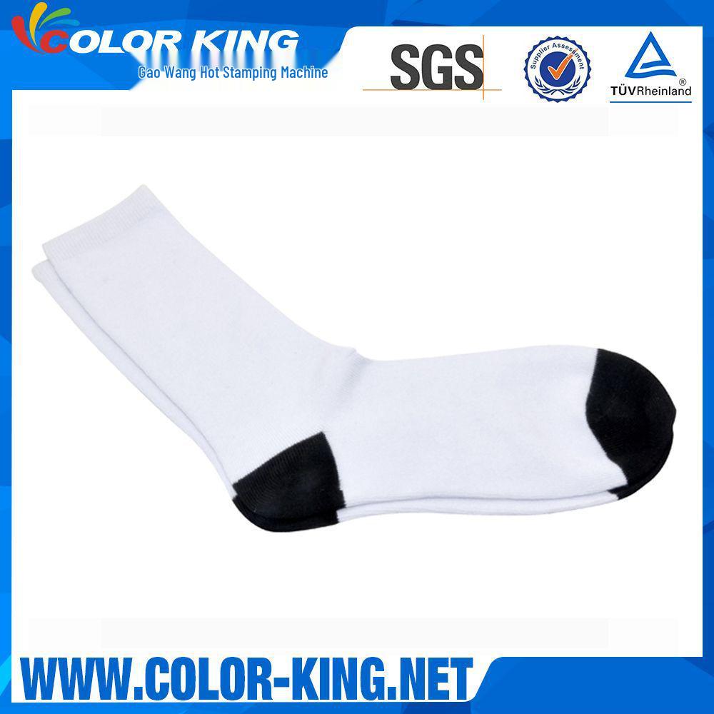 

Носки баскетбольные до середины икры с принтом рождественской елки, толстая махровая подошва, дизайн для DIY. 25cm Short Men s белый