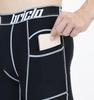 Bricklo Compression Tights with UV and Perfect for Summer and Also Suitable As a Base Compression Running or Sports Power Stretch Plus Sizes Men's
