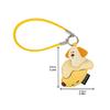 Fruit Dog Keychain Bag Charms Car Keyrings Bag Charms Accessories for Purse Backpack Decorations Valentines Day Gifts
