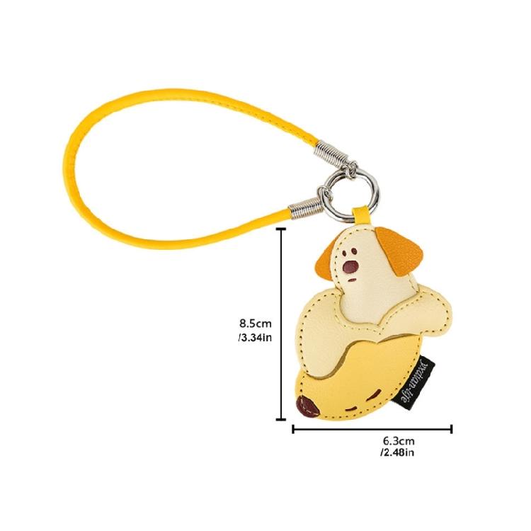 Fruit Dog Keychain Bag Charms Car Keyrings Bag Charms Accessories for Purse Backpack Decorations Valentines Day Gifts