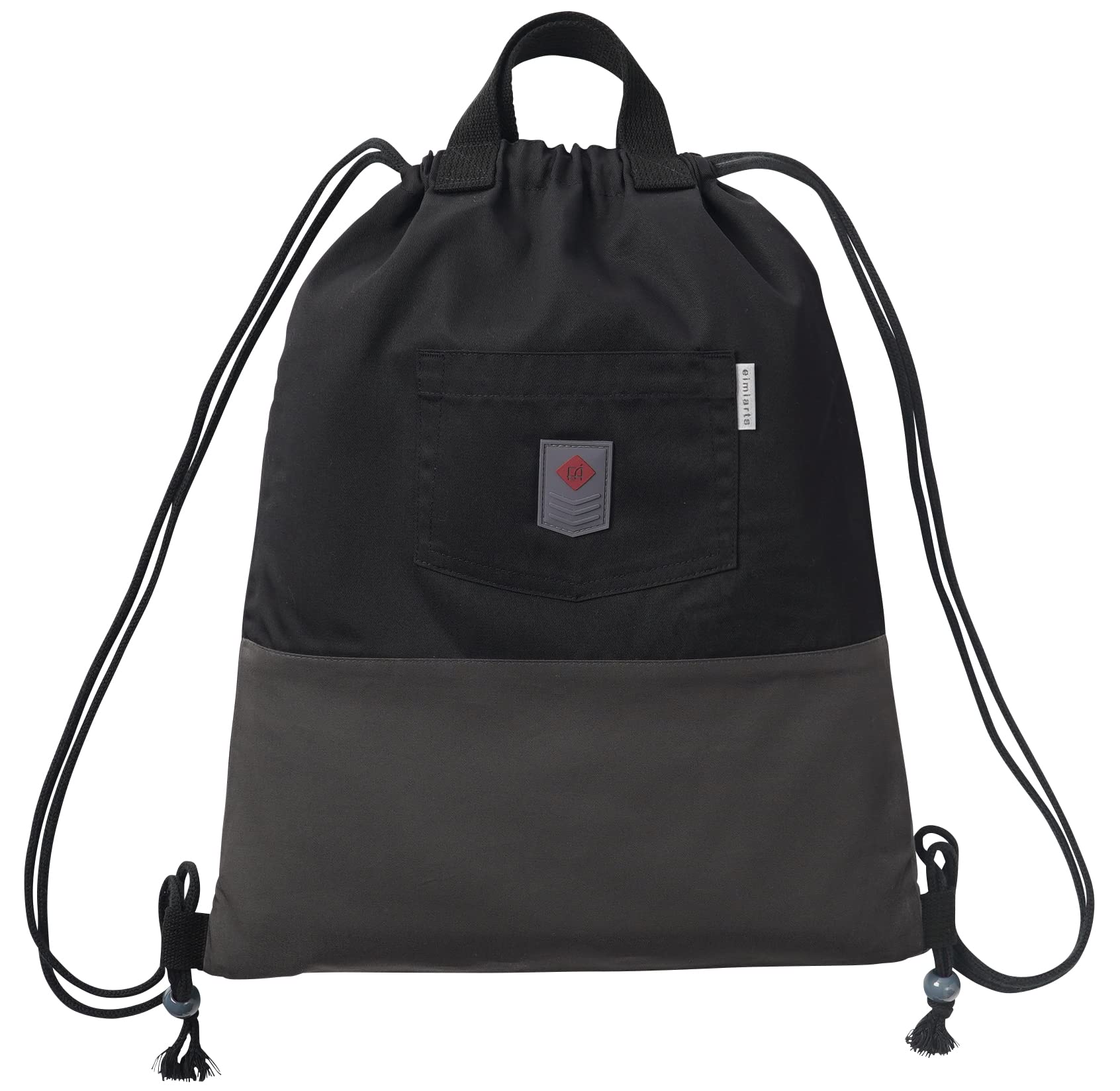 

Knapsack for gym clothes gym clothes drawstring with free [Arisana] boys, children, kids, bag, storage, bag, large, handle, 05. Black,