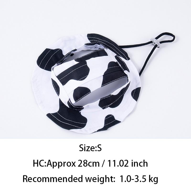 Pets Hat With Ear Holes Adjustable Baseball Cap For Medium Small Dogs Summer Dye Cats Sun Cap Pet Outdoor Hat Pet Supplies