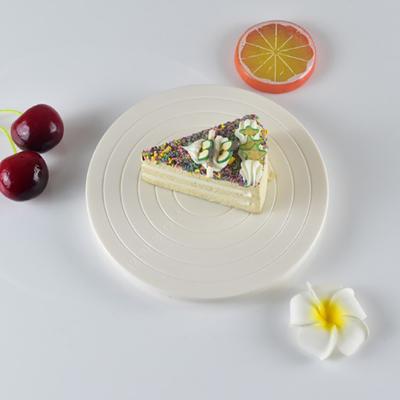 Mesa Giratoria para Pastel DIY de 14 cm, Plástico, Base Redonda para Hornear