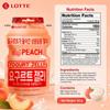 Lotte Yogurt Peach Flavor Gummy Candy 50g