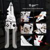Hengzheng 7-Inch Industrial Grade Multifunctional Wire Stripper for Cutting, Peeling, Pulling, and Winding Multi-core Wires.