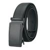 Men's New Belt Automatic Buckle Belt Trousers Belt Black Slim Belt
