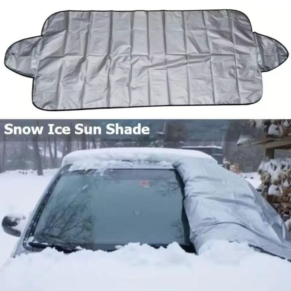 200x70cm Windshield Snow Cover PE Pearl Cotton Windshield Protector  Frost Protection