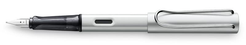 LAMY Alster White Silver Fountain Medium Limited Officially Imported Pen, Nib, L25WS-M, Edition,