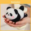 Panda Plush Spinning Keychain Backpack Charm Couples Gift Short Plush Decor