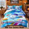 Fall Guys Custom Name 3Pcs Bedding Set 1 Bed Sheet 2 Pillowcases Bedroom Home Decor