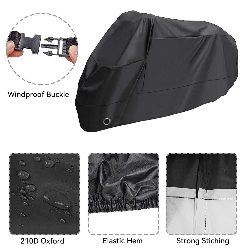 Motorcycle Covers Tarpaulin Cover Cloth Moto Scooter Cover Protector Waterproof Rain Dustproof Bike Bicycle Case Tent
