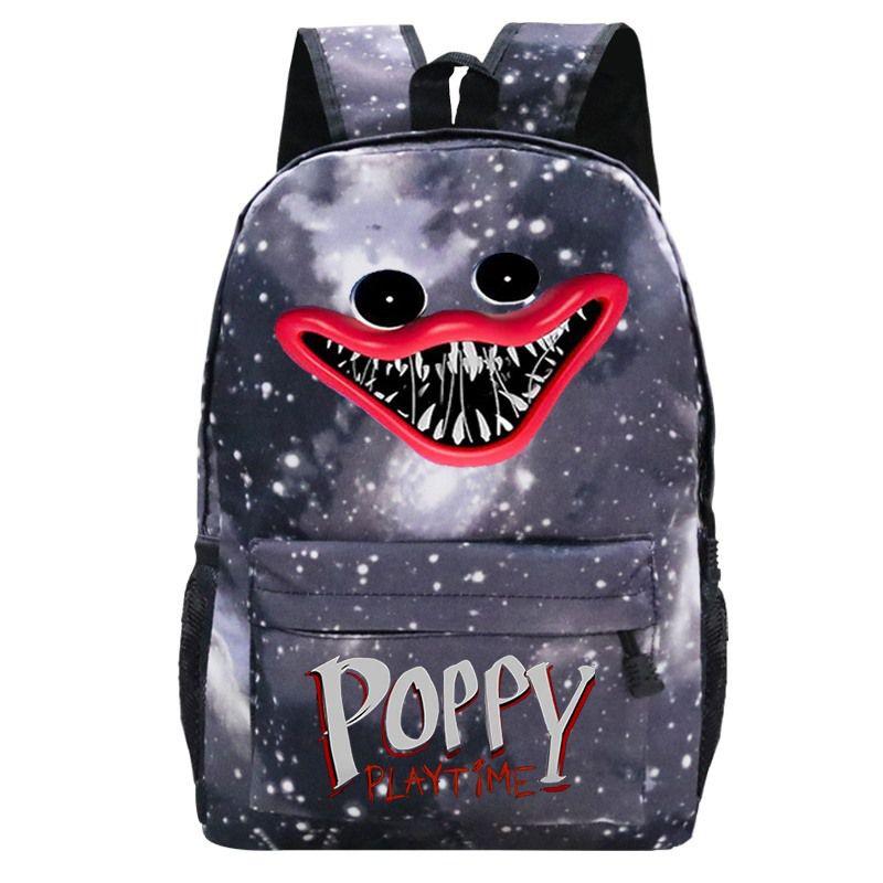 Poppy Playtime Backpack For Kids High Capacity And Breathable School Bag For Boys And Girls