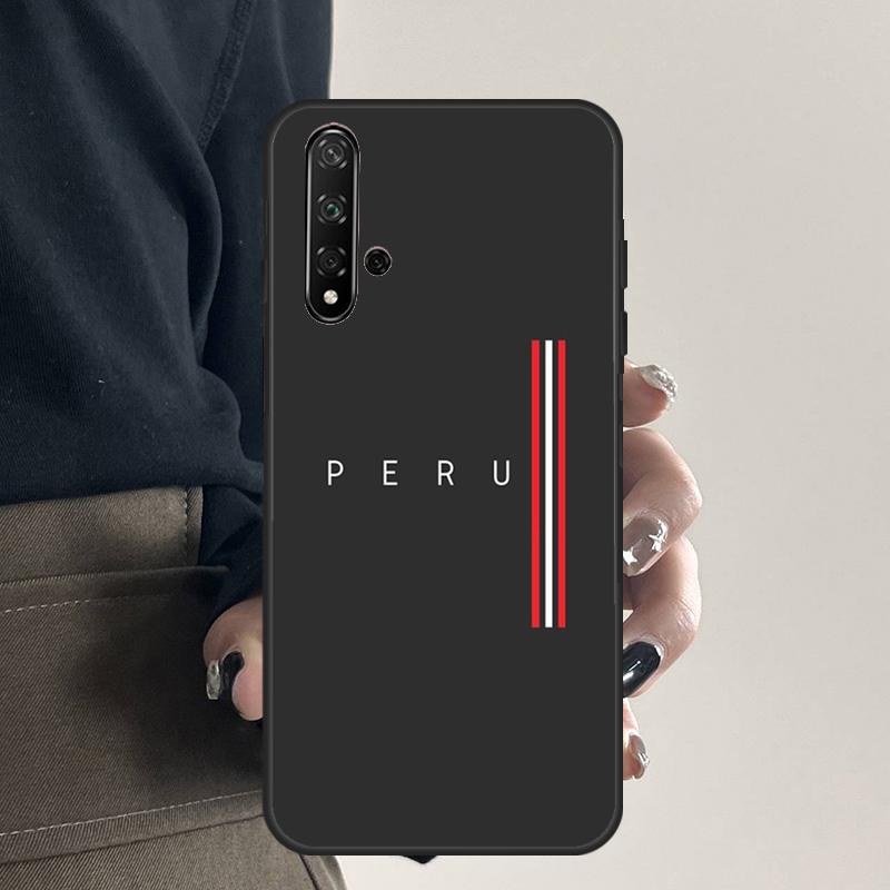 

Peru Flag For Huawei Nova 12s 12i 11i 7i 8i 9 10 SE Y91 Y90 Y60 Y70 Y72 Y61 P60 Pro P30 P40 Lite Case Huawei Nova 11