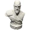 Nordic God of War Kratos Plaster Sculpture Model Countertop Ornaments Modern Sketch Character Statue Crafts Interior Decoration