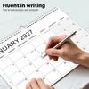 July.2026 - Dec. 2027 English Calendar Thick Paper Monthly Planner Calendar Wall Calendar  Home