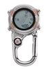 Multi-Function Outdoor Mountaineering Buckle Watch with Luminous Display and Alarm Clock