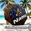Custom Name Personalized Chelsea Football Club Print Umbrella, Auto Open Close, 8‑Rib Sturdy Frame, Commute Camping Hiking Use, Birthday Gift