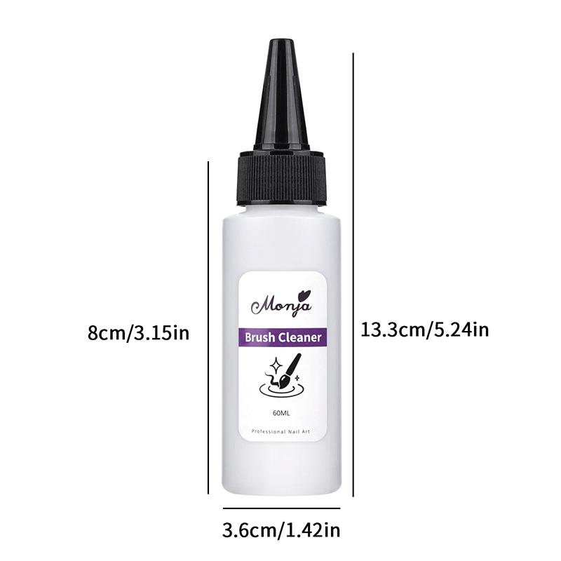 Nail Brush Cleanser Liquid Remover Acrylic Uv Gel Polish Quick Degreaser Professional Manicure Care Cleaning Tool 30/60Ml