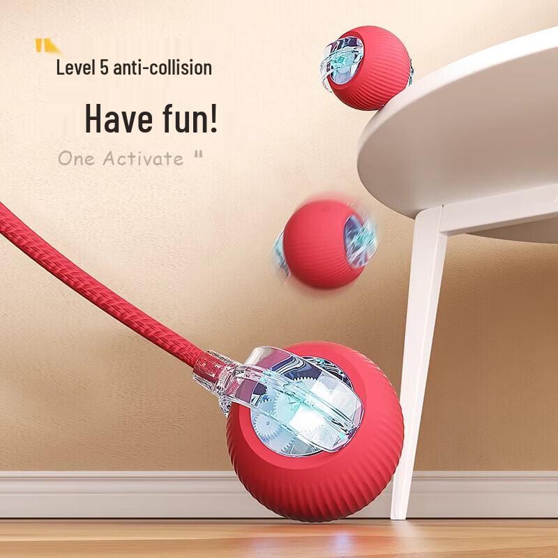 Interactive Electric Cat Teaser Ball