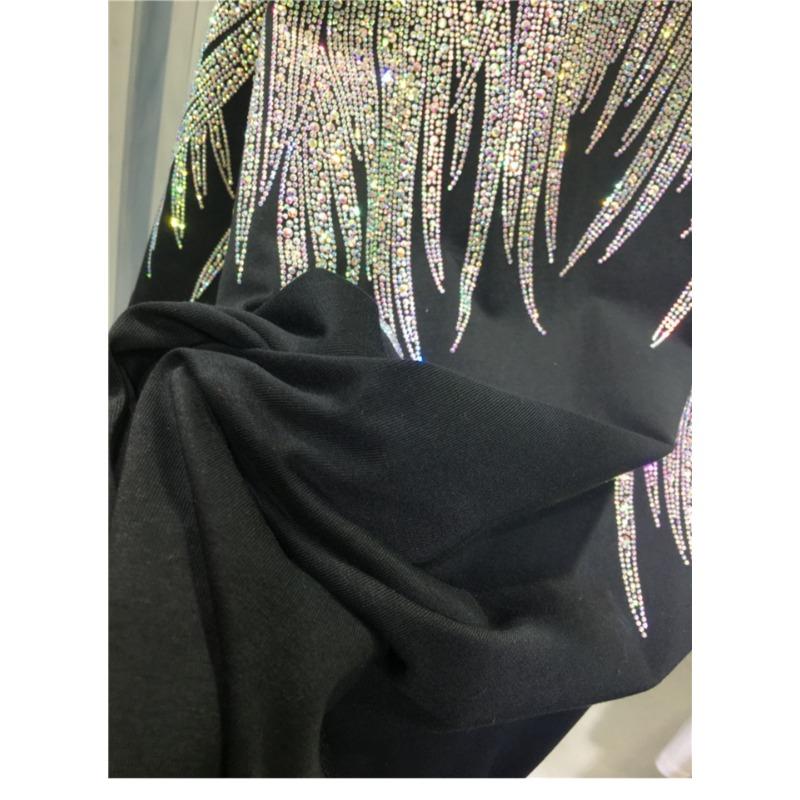 Plus Size Sommer Damen T-Shirt Tide Mittellange Kurzarm-Oberteile