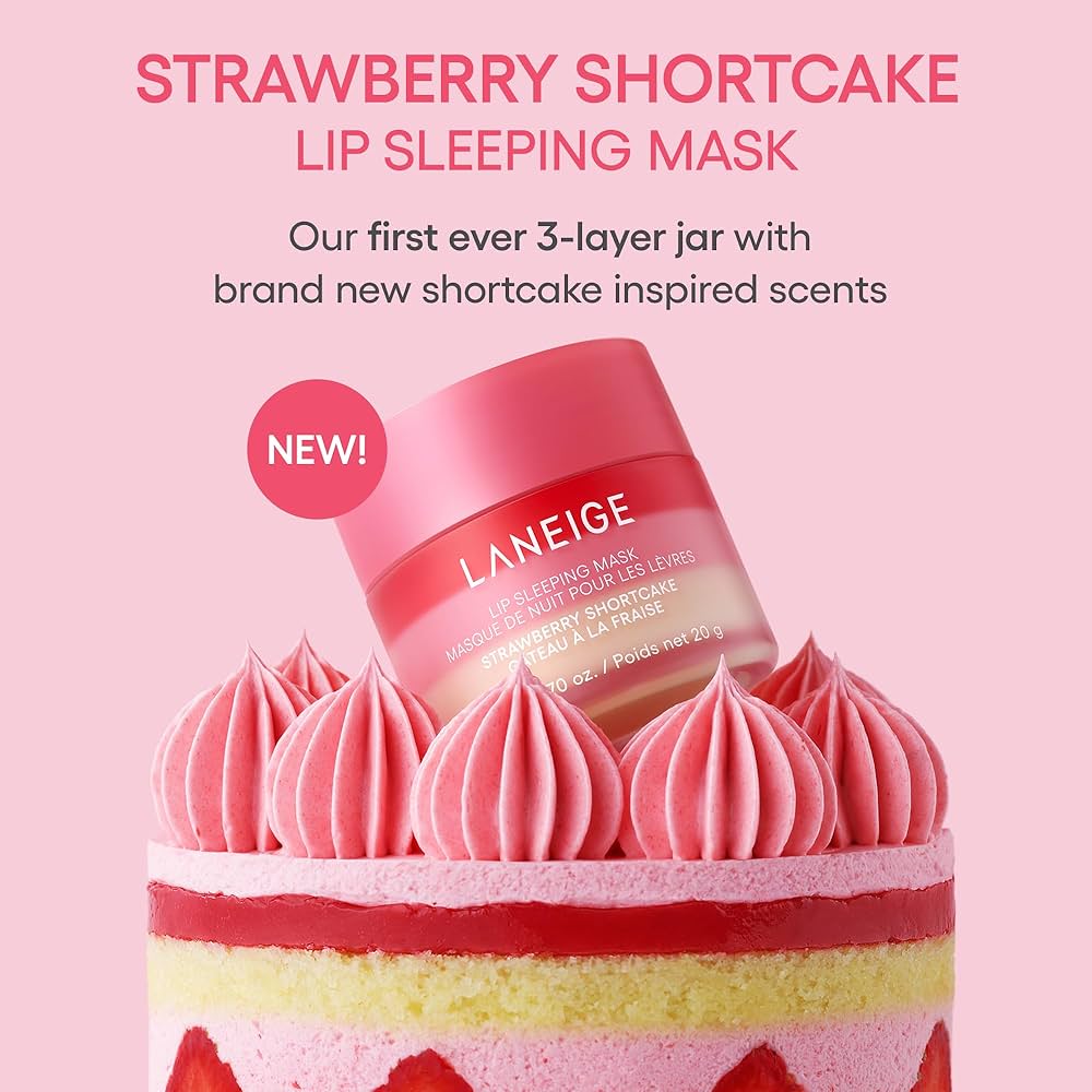 Maseczka do ust na noc Strawberry Shortcake 20g NOWA