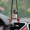 Gilrls Car Pendant Cute Astronaut Swing Auto Rearview Mirror Hanging Ornaments Interior Decoraction Spaceman Hanging Decoration