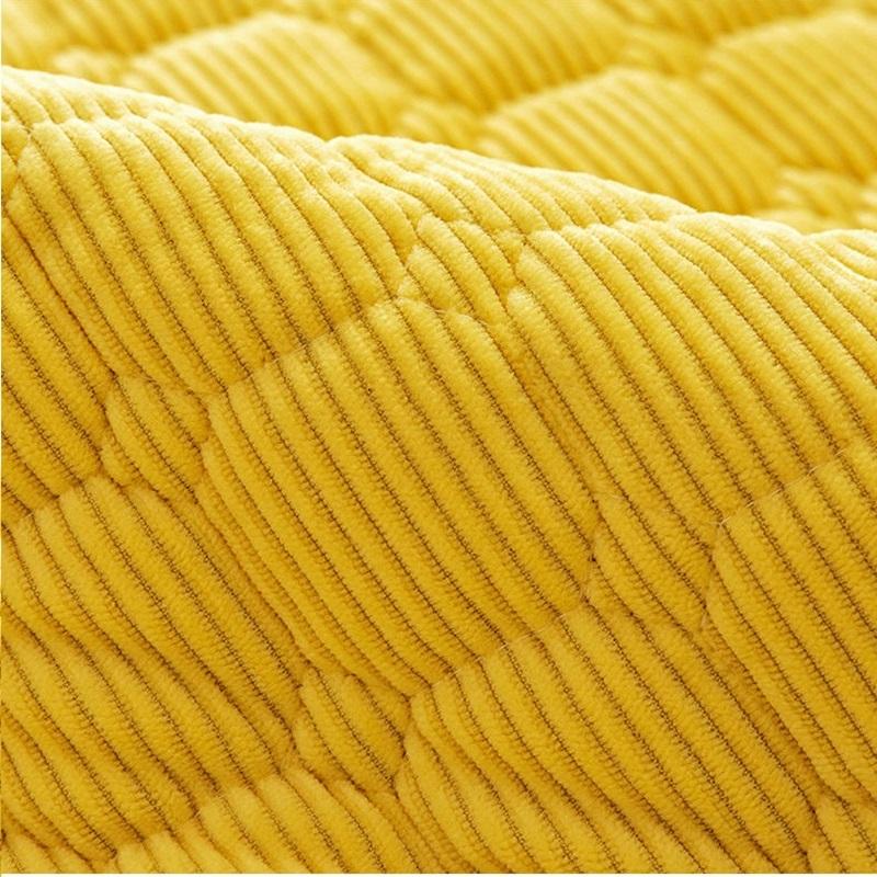 Утолщенный плюшевый чехол для дивана — фото 4