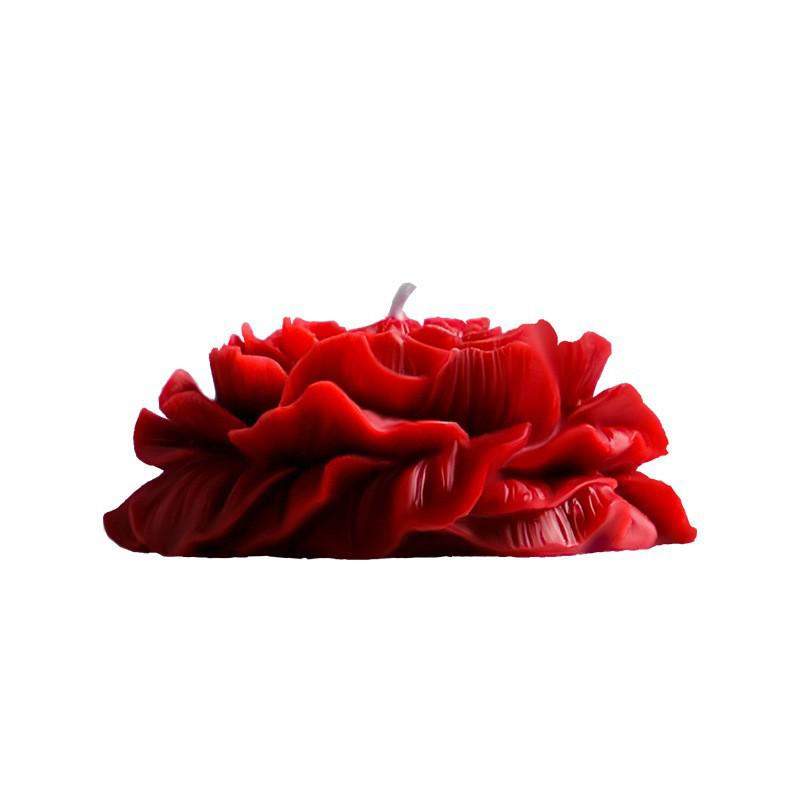 Rose-Scented Long-Lasting Romantic Candles for Low-Temperature Aromatherapy and Sensual Foreplay