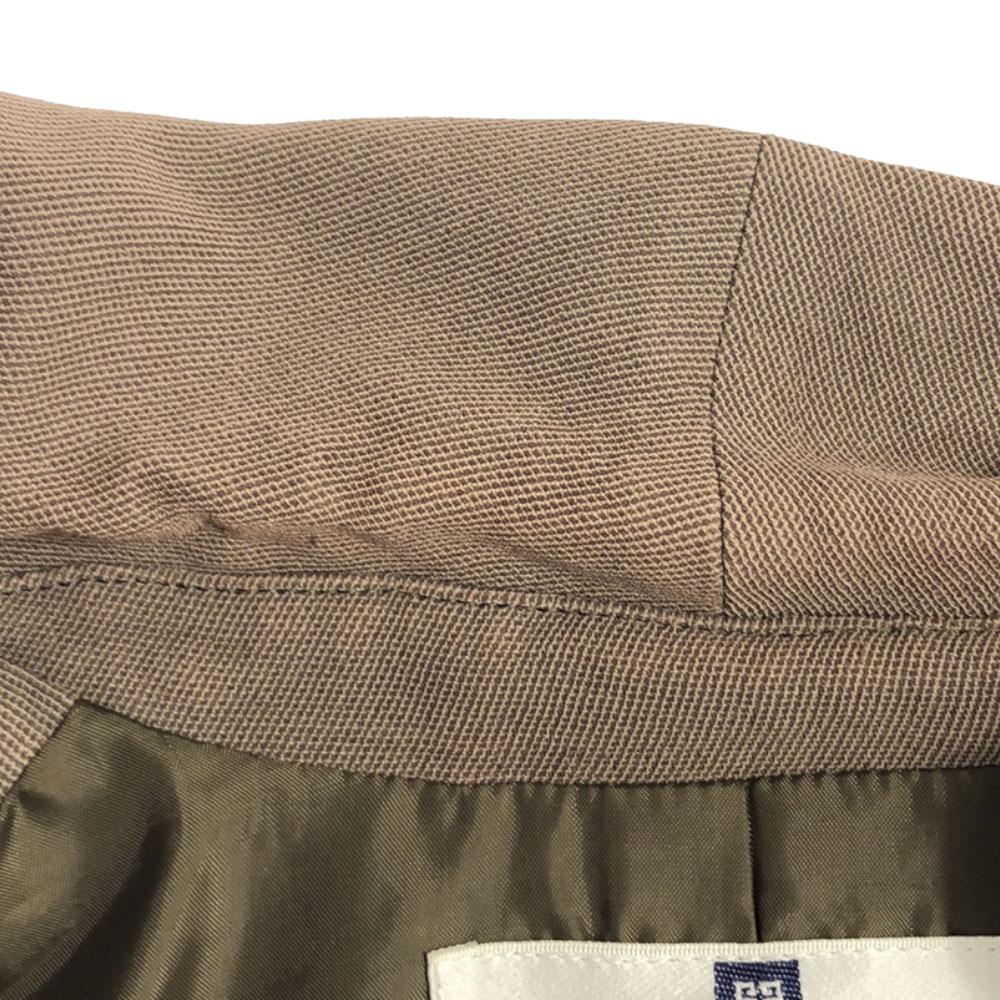 Givenchy Пиджак 90-х годов, приталенный, 38, Коричневый, Пожилые женщины, Б/у