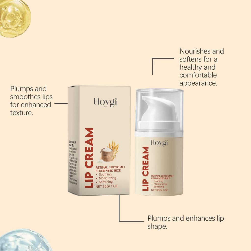 HOYGI Lip Balm & Gloss: Hydrating, Plumping, Soft Lips Commuting Lipstick