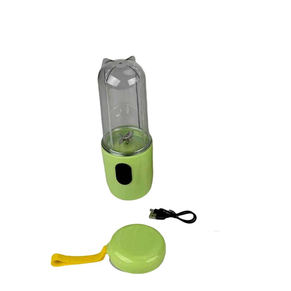 

Portable Mini Juicer Mixer Cordless Fruit Extractor Cup Multifunctional Auto Juicing Cup Outdoor зелёный
