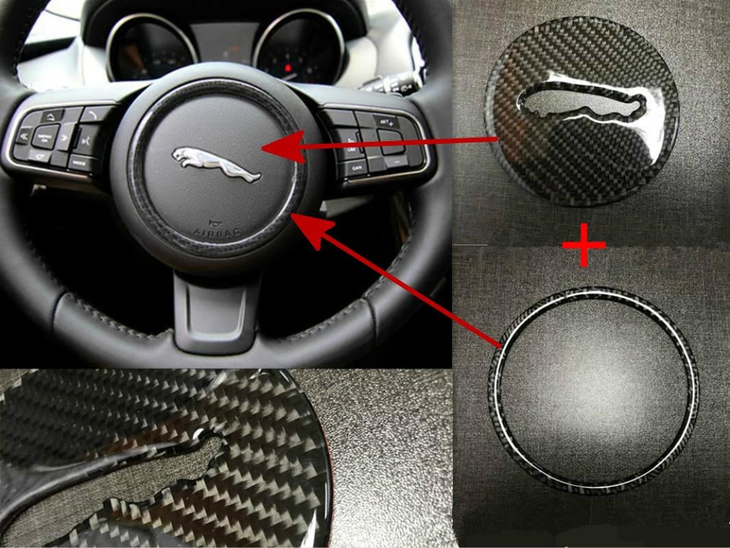 

Декоративная наклейка на центр рулевого колеса для автомобиля XFL/XF XE F-PACE