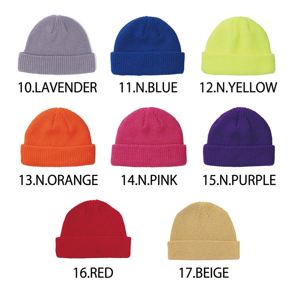 Basic Enchi Low Watch Knit Available in Plus and Olive Cap, Shallow, Sizes, Women's Men's,