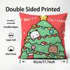 BUBU DUDU Cushion Cover Premium Comfort Reversible Pillow Cover - Dual - Use Design for Home & Car